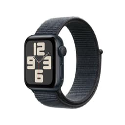 Apple Watch Series SE 2 (2022) GPS 44 mm - Aluminium Mitternacht - Sport loop Schwarz