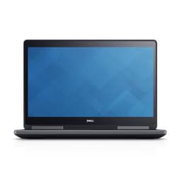 Dell Precision 7710 17" Core i7 2.7 GHz - SSD 256 GB - 16GB AZERTY - Französisch