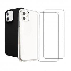 Hülle iPhone 11 und 2 schutzfolien - TPU - Transparent