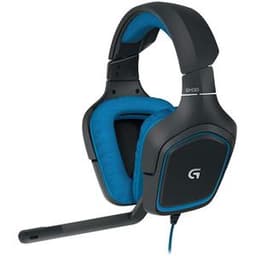Logitech G430 Kopfhörer gaming mit kabel mit Mikrofon - Blau/Schwarz