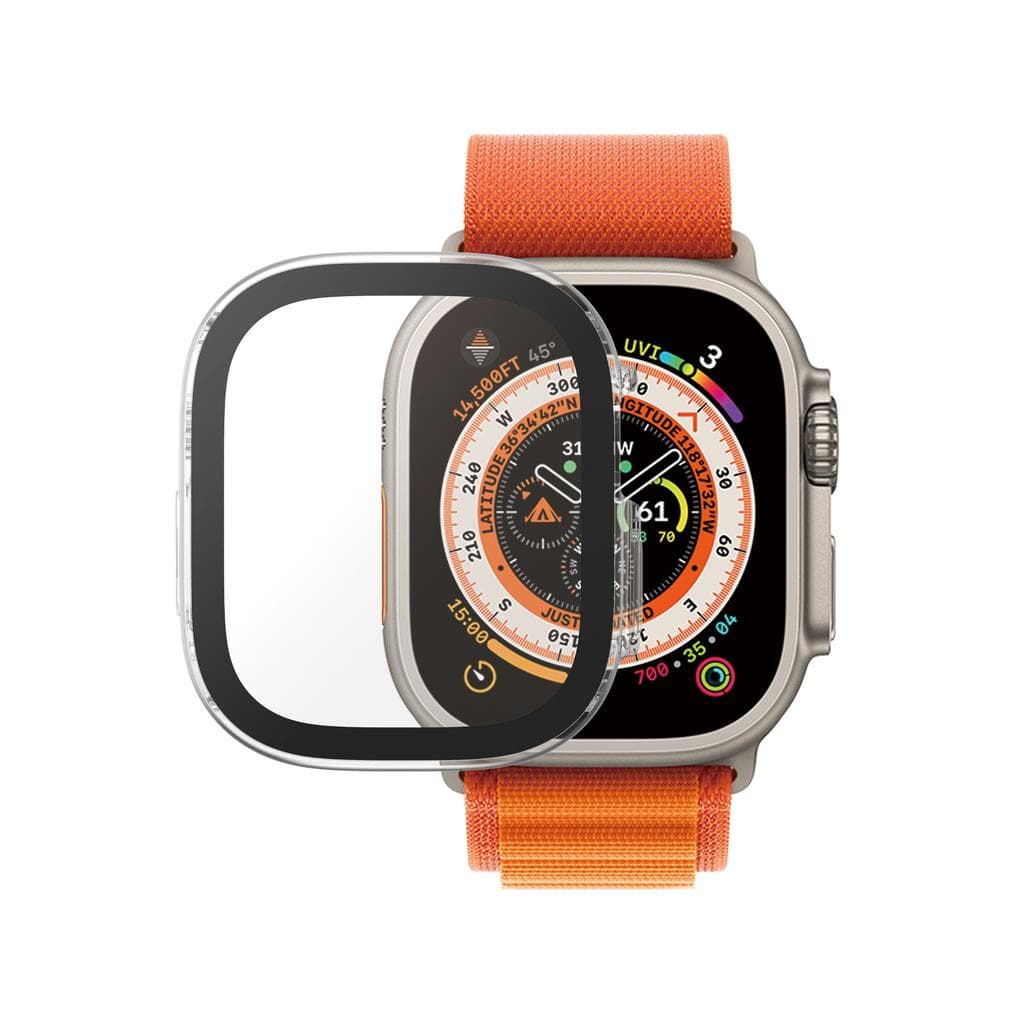 Hülle Apple Watch Ultra - 49 mm - Kunststoff - Transparent