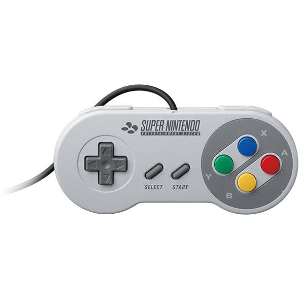 Nintendo SNES / Super Famicom Jr - Grau