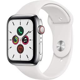 Apple Watch Series 5 (2019) GPS + Cellular 44 mm - Rostfreier Stahl Silber