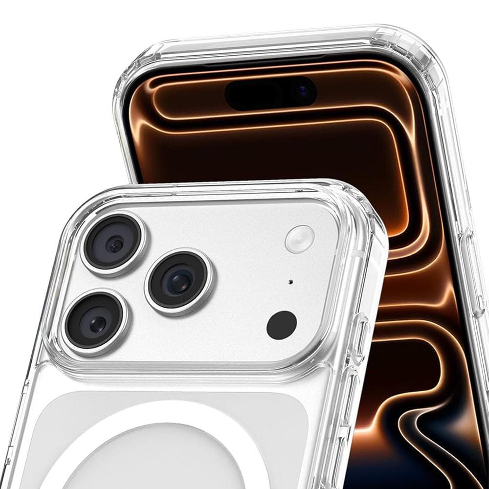 Hülle Phone 17 Pro Max und 2 schutzfolien - TPU - Transparent