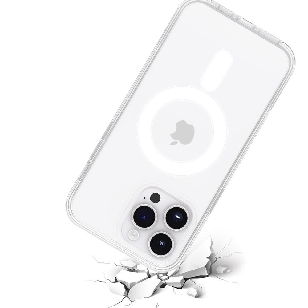 Hülle iPhone 14 Pro Max und 2 schutzfolien - TPU - Transparent