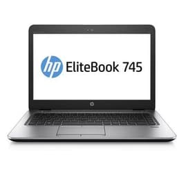 HP EliteBook 745 G4 14" A8 2.4 GHz - SSD 128 GB - 8GB AZERTY - Französisch