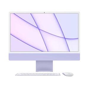 iMac 24" (2021) Apple M1 mit 8‑Core CPU 7-core GPU - 1 TB SSD - 8 GB QWERTY - Spanisch Standardglas