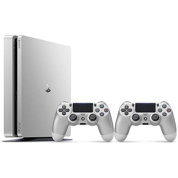 PlayStation 4 Slim 500GB - Grau - Limited Edition Silver