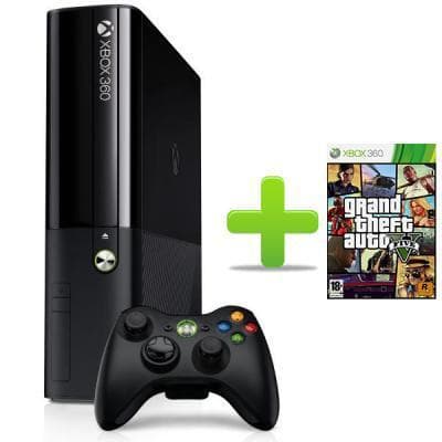 Microsoft Xbox 360 Slim - Schwarz