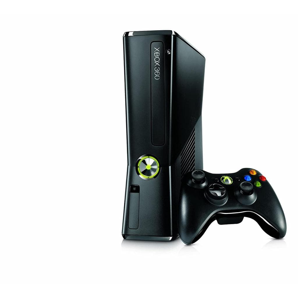 Microsoft Xbox 360 Slim - Schwarz