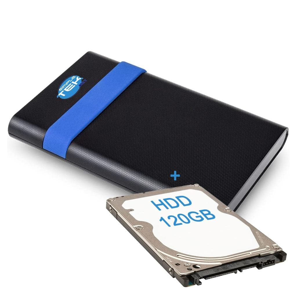 Vultech External box 2,5", USB 3.2 Gen1, HDD 120GB Externe Festplatte - HDD 120 GB USB 3.2