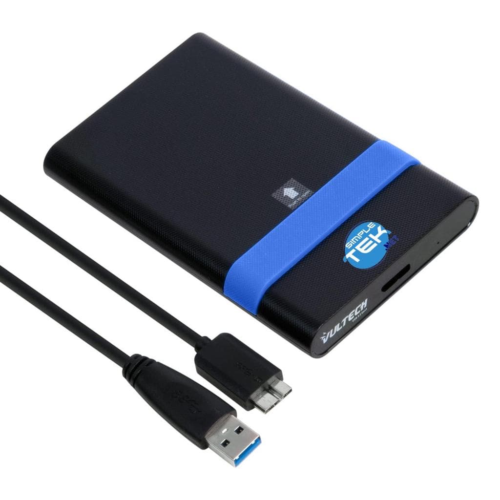 Vultech External box 2,5", USB 3.2 Gen1, HDD 120GB Externe Festplatte - HDD 120 GB USB 3.2