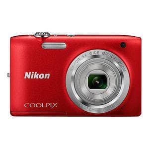 Kompakt Kamera Coolpix S2900 - Rot + Nikon Nikkor 5x Wide Optical Zoom 4.6-23mm f/3.2-6.5 f/3.2-6.5