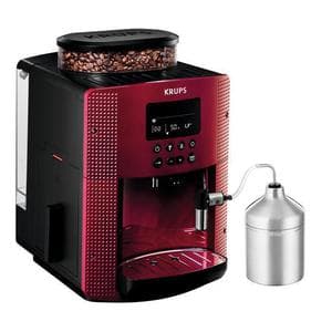Kaffeemaschine mit Mühle Nespresso kompatibel Krups EA8165 1,8000L - Rot