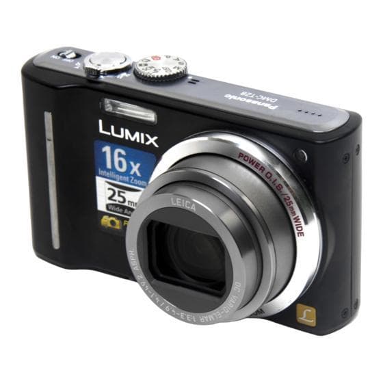 Kompakt Kamera Lumix DMC-TZ18 - Schwarz + Leica DC Vario-Elmar ASPH Mega 24-384mm f/3.3-5.9 O.I.S f/3.3-5.9