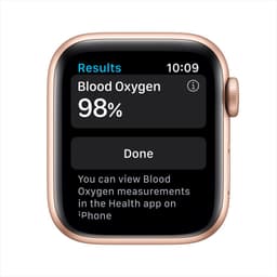 Apple Watch SE Series 1 (2020) - (Band nicht enthalten) - GPS 44 mm - Gold Aluminium