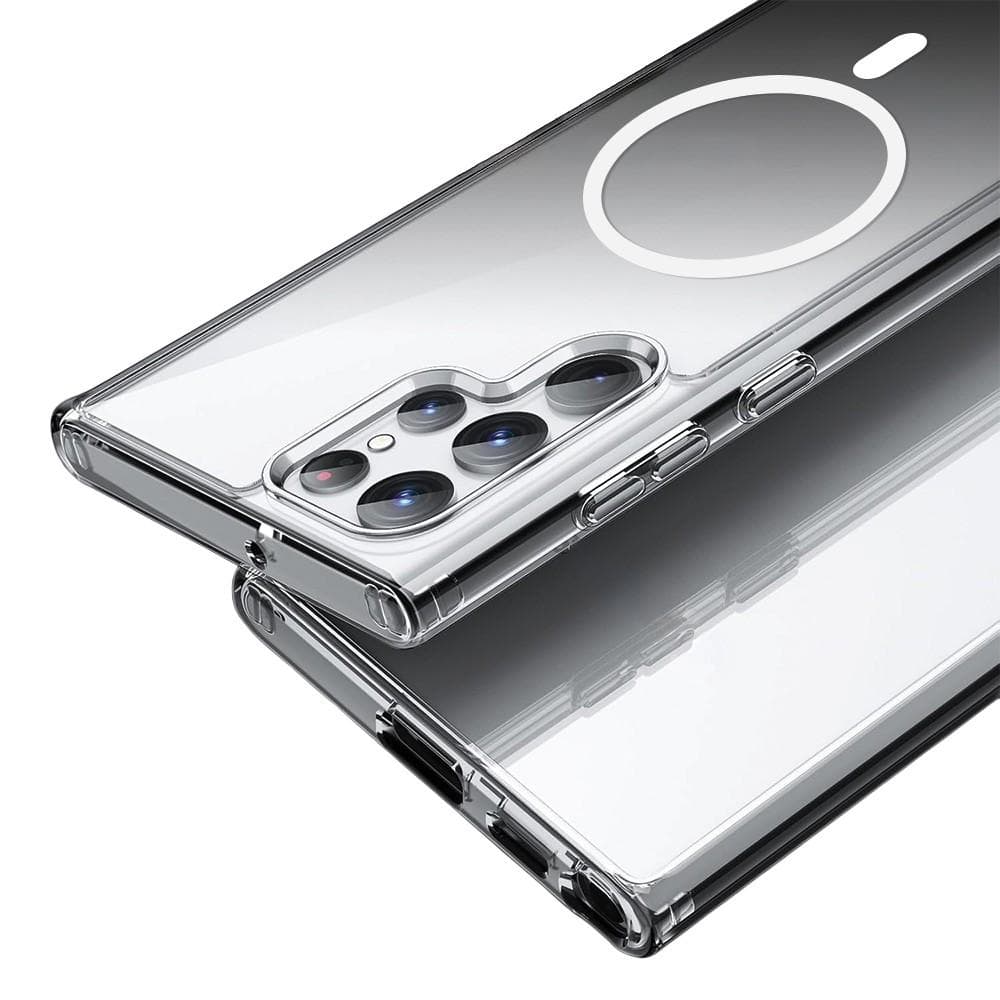 Hülle Galaxy S22 Ultra und 2 schutzfolien - TPU - Transparent