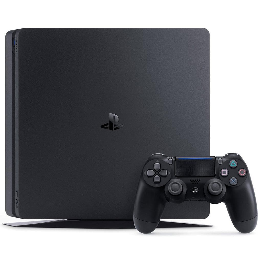 PlayStation 4 Slim 1000GB - Schwarz + Gran Turismo Sport