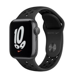 Apple Watch (Series SE) 2020 GPS 40 mm - Aluminium Space Grau - Nike Sportarmband Schwarz