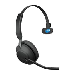 Jabra Evolve2 65 MS Mono Kopfhörer Noise cancelling wireless mit Mikrofon - Schwarz