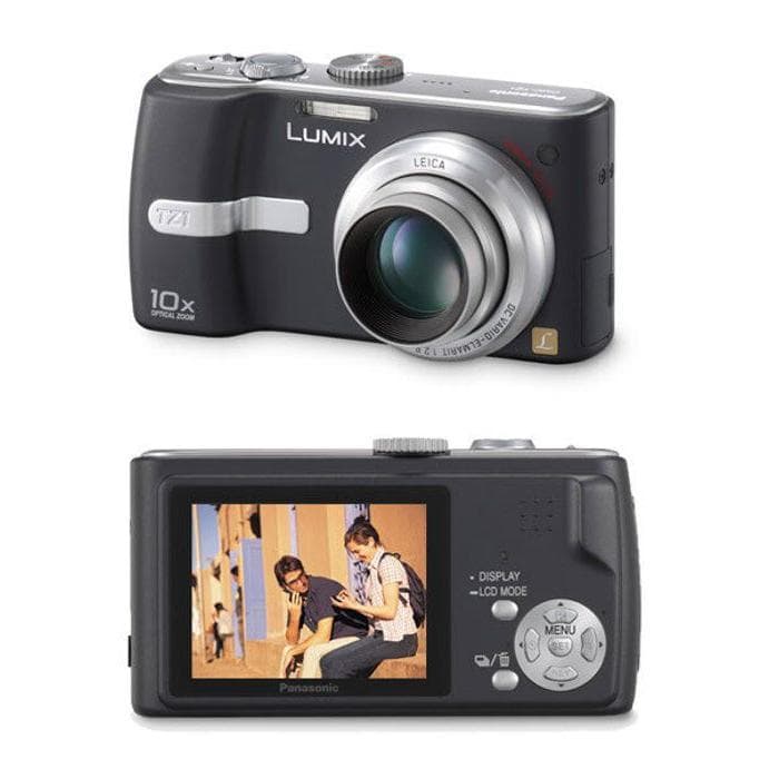 Panasonic Lumix DMC-TZ1 - Schwarz + Panasonic Zoom 10x Leica DC Vario Elmarit 5.2-52mm f/2.8-4.2 ASHP