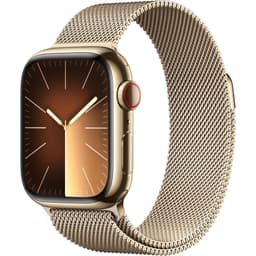 Apple Watch Series 9 (2023) GPS + Cellular 45 mm - Rostfreier Stahl Gold