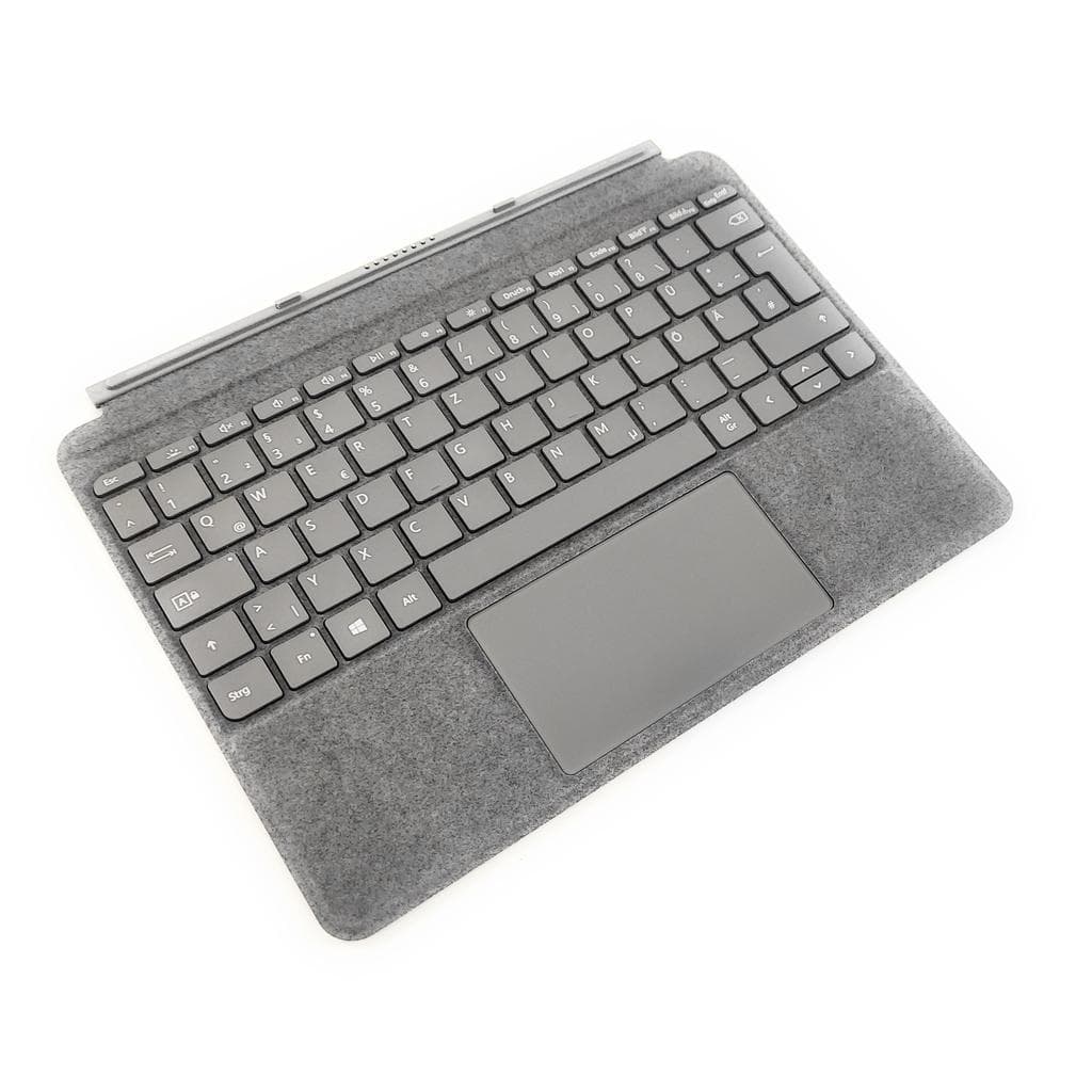 Microsoft Tastatur QWERTZ Deutsch Wireless mit Hintergrundbeleuchtung Surface Go / Go 2 Signature Type Cover