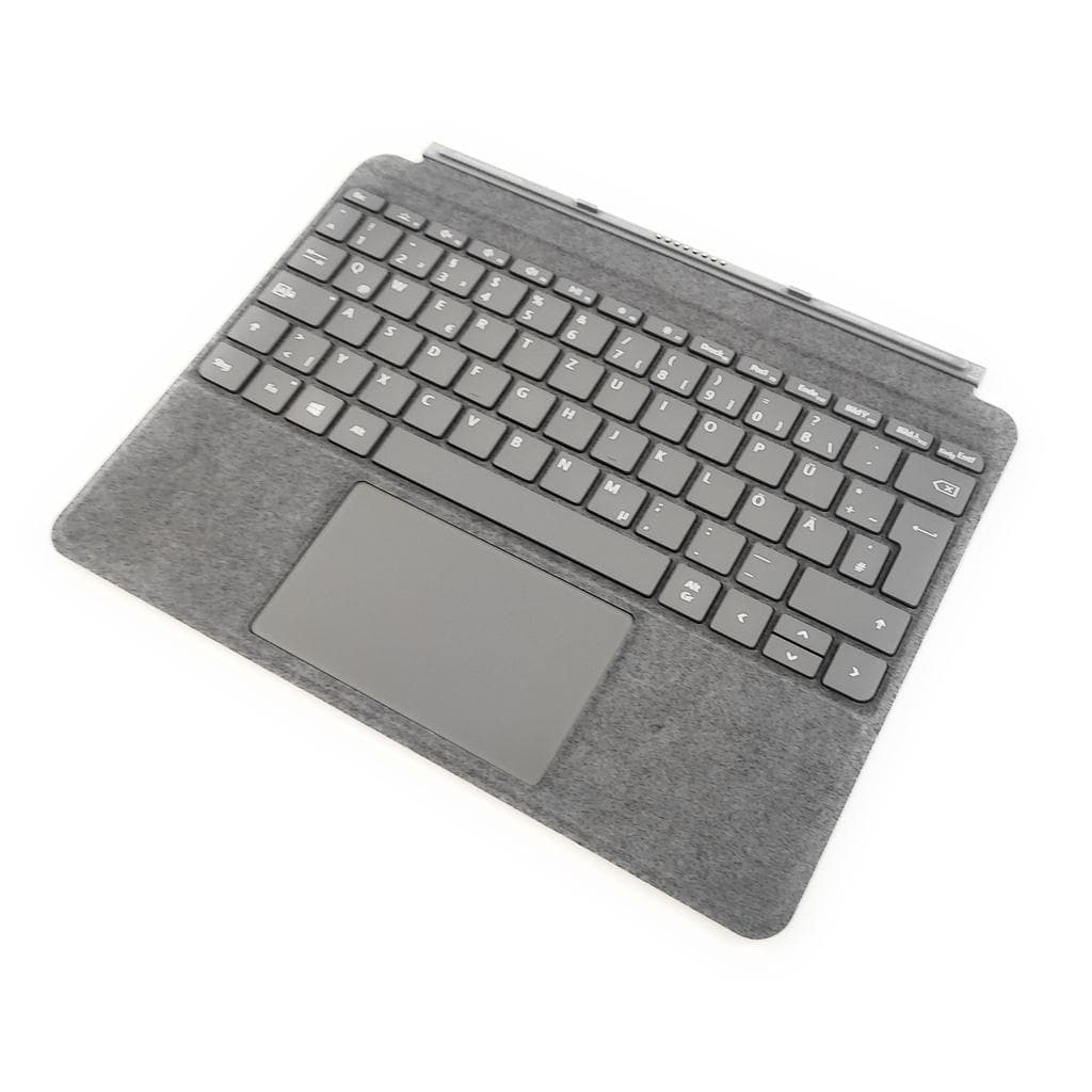 Microsoft Tastatur QWERTZ Deutsch Wireless mit Hintergrundbeleuchtung Surface Go / Go 2 Signature Type Cover