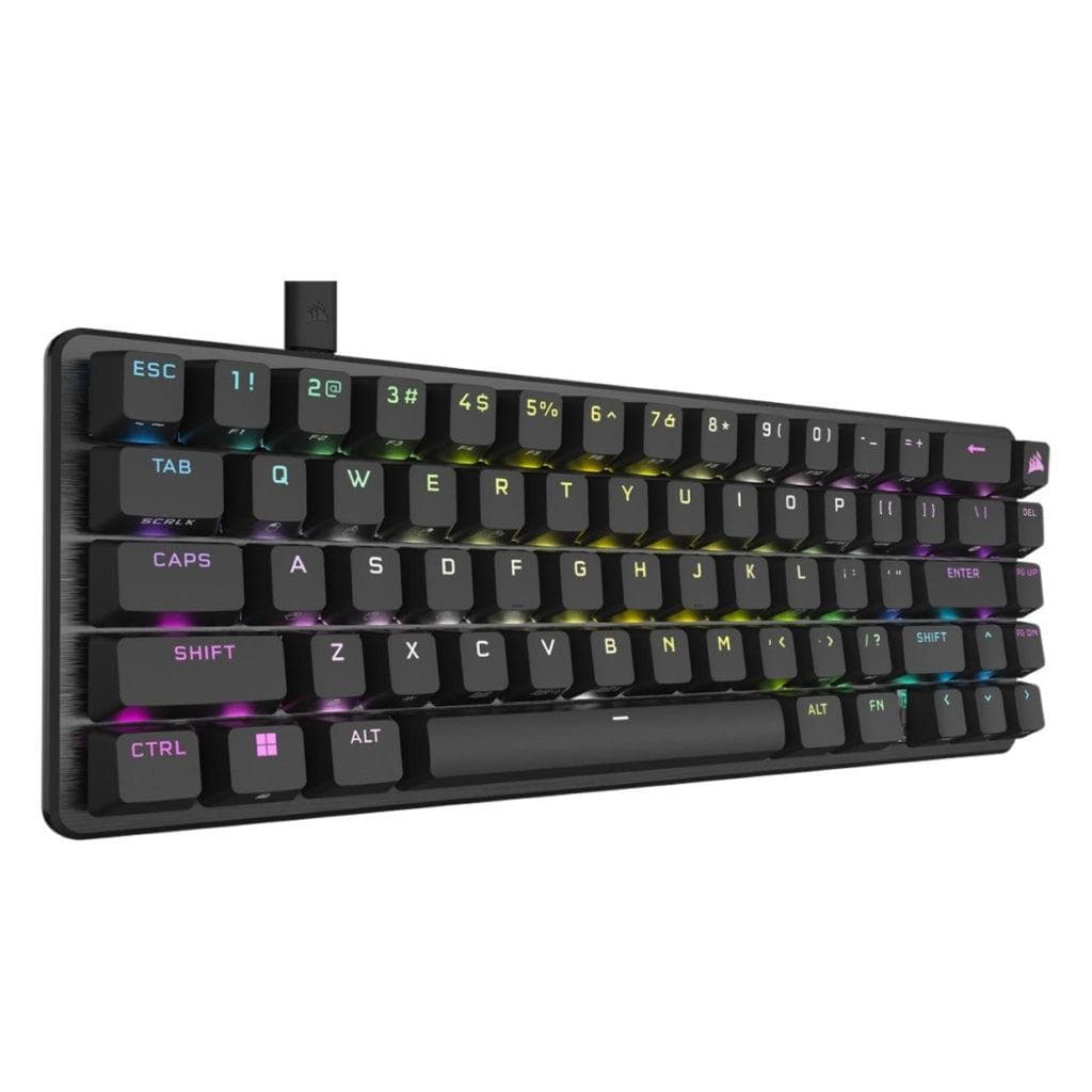Corsair Tastatur QWERTY QWERTY - Englisch (US) mit Hintergrundbeleuchtung K65 PRO MINI 65%