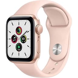 Apple Watch Series SE 1 (2020) GPS + Cellular 40 mm - Aluminium Gold - Sportarmband Rosé