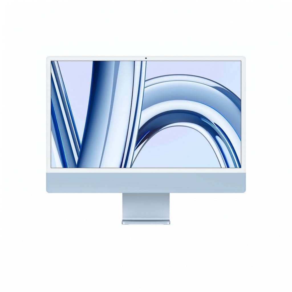 iMac 24" (2023) Apple M3 mit 8‐Core CPU 10-core GPU - 512 GB SSD - 16 GB QWERTY - Englisch Standardglas
