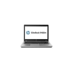 HP EliteBook Folio 9480m 14" Core i5 2 GHz - SSD 128 GB - 4GB AZERTY - Französisch