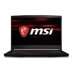 MSI GF63 Thin 15" Core i5 2.5 GHz - SSD 512 GB - 8GB AZERTY - Französisch