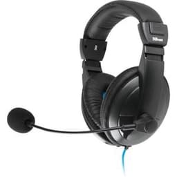 Trust Quasar Kopfhörer gaming mit kabel mit Mikrofon - Schwarz