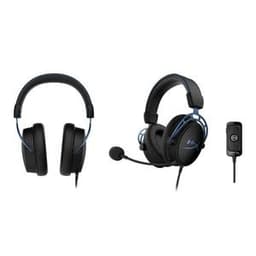 Hyperx Cloud Alpha S Kopfhörer gaming mit kabel mit Mikrofon - Schwarz/Blau
