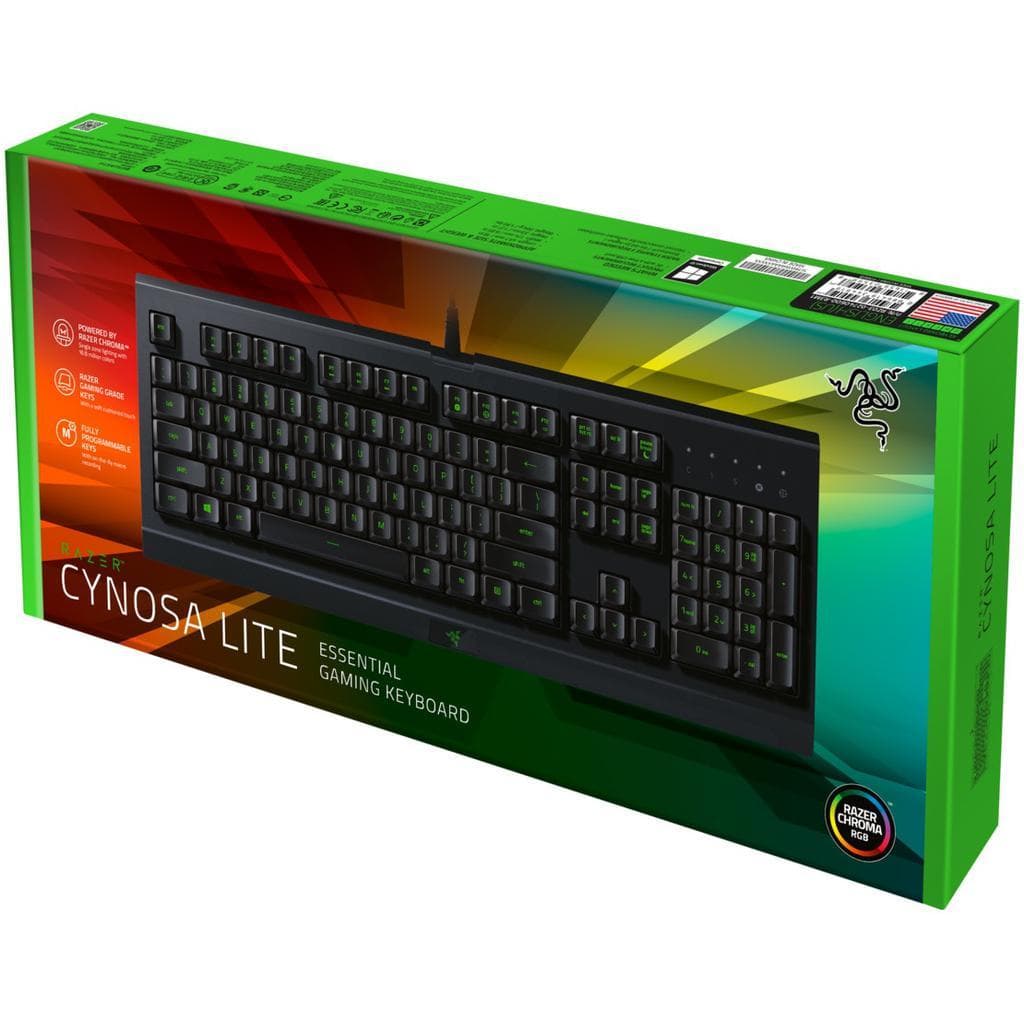 Tastatur QWERTY Spanisch mit Hintergrundbeleuchtung Razer Cynosa Lite