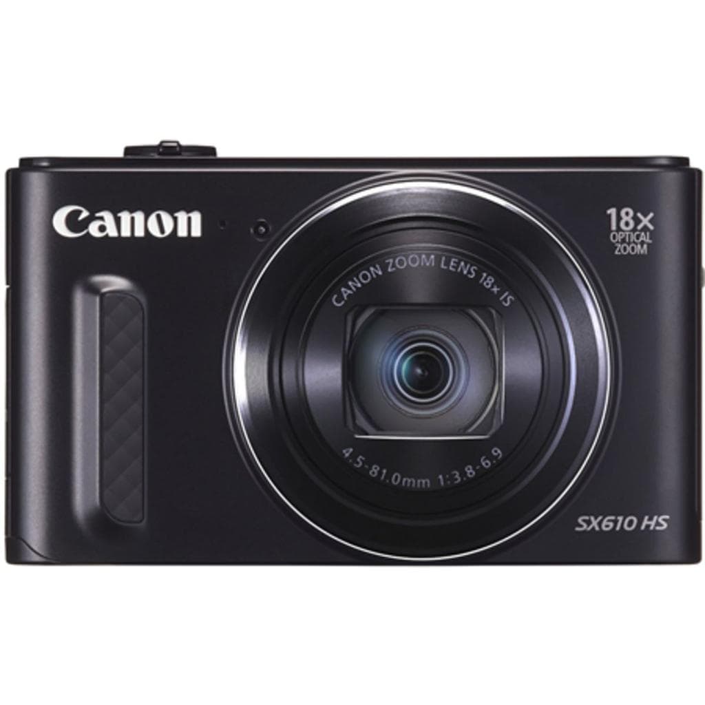 Kompakt Kamera PowerShot SX610 HS - Schwarz + Canon Zoom Optique 18x 4.5-81mm f/3.8-6.9 IS f/3.8-6.9