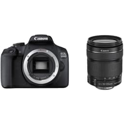 Spiegelreflex EOS 2000D - Schwarz + Canon EF-S 18-135mm f/3.5-5.6 IS STM f/3.5-5.6