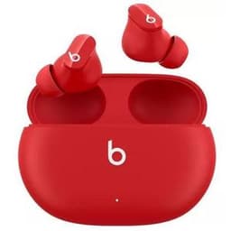 Beats Studio Earbud Noise-Cancelling Bluetooth Earphones - Red