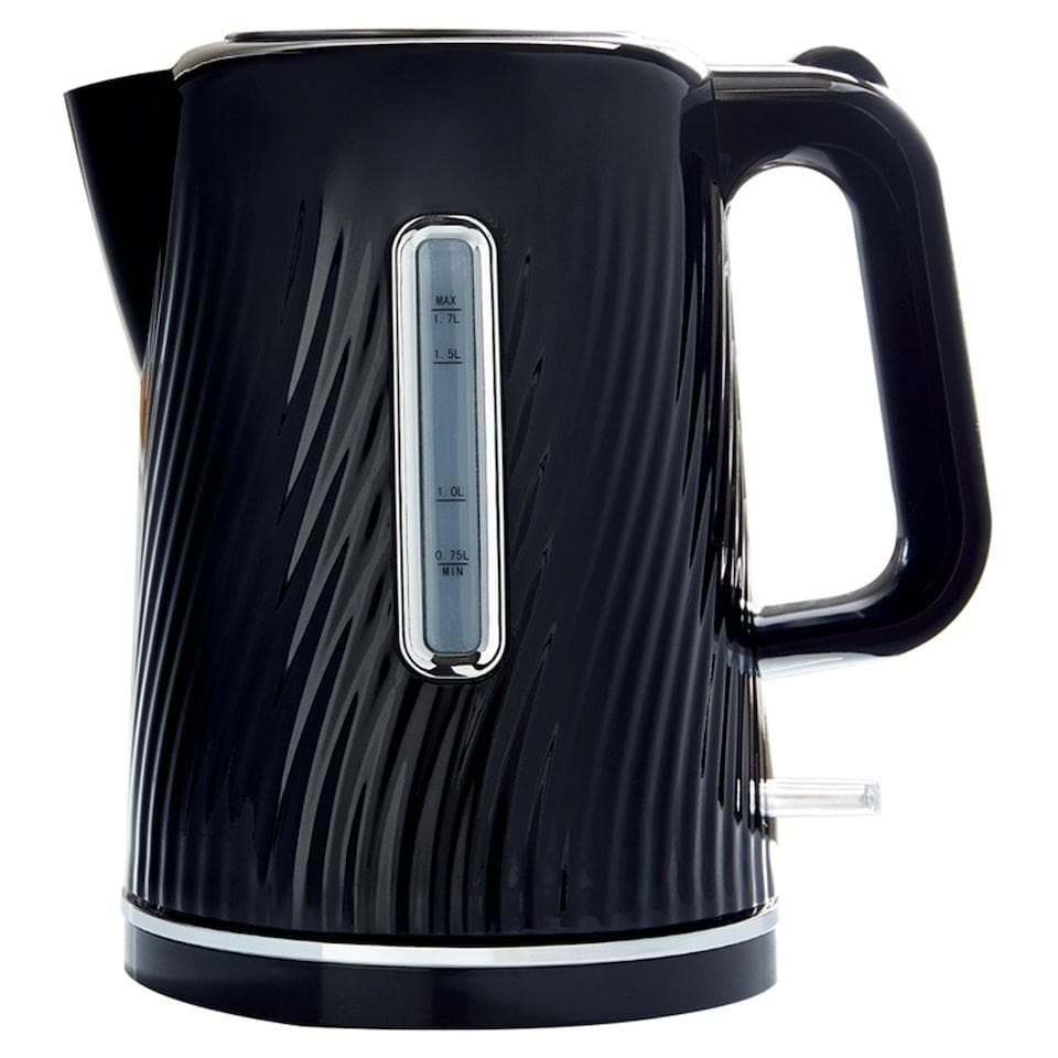 Tesco Textured Kettle JKRTBP20 Black 1.7000L - Electric kettle