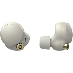 Sony WF-1000XM4 Earbud Noise-Cancelling Bluetooth Earphones - Silver