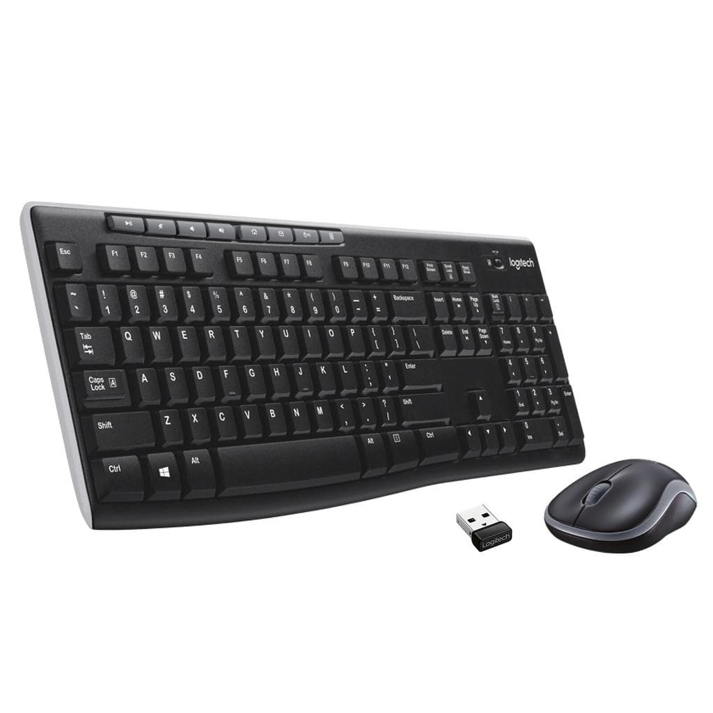 Logitech Keyboard QWERTY English (UK) Wireless MK270