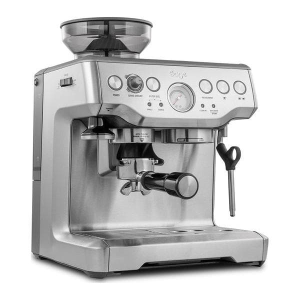 Coffee maker with grinder Without capsule Sage The Barista Express BES875 2.0000L - Silver
