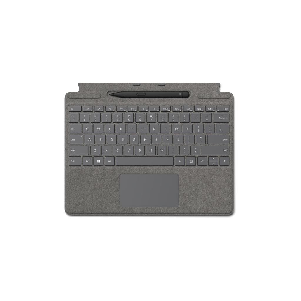 Microsoft Keyboard QWERTY English (US) Wireless Backlit Keyboard Surface Pro X / 8 / 9 Signature Keyboard + Slim Pen