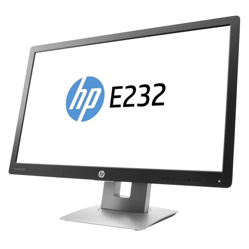 23-inch HP EliteDisplay E232 1920 x 1080 LCD Monitor Black