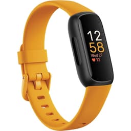 Smart Watch Fitbit HR Inspire 3, Black/Morning Glow - Black