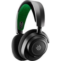 Steelseries Arctis 7X noise-Cancelling gaming wireless Headphones with microphone - Black/Green