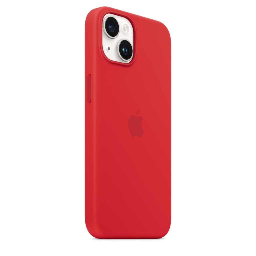 Apple Silicone case iPhone 14 Plus - Magsafe - Silicone Red
