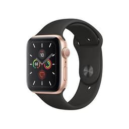 Apple Watch (Series 4) 2018 GPS 44 - Aluminium Gold - Sport loop Black