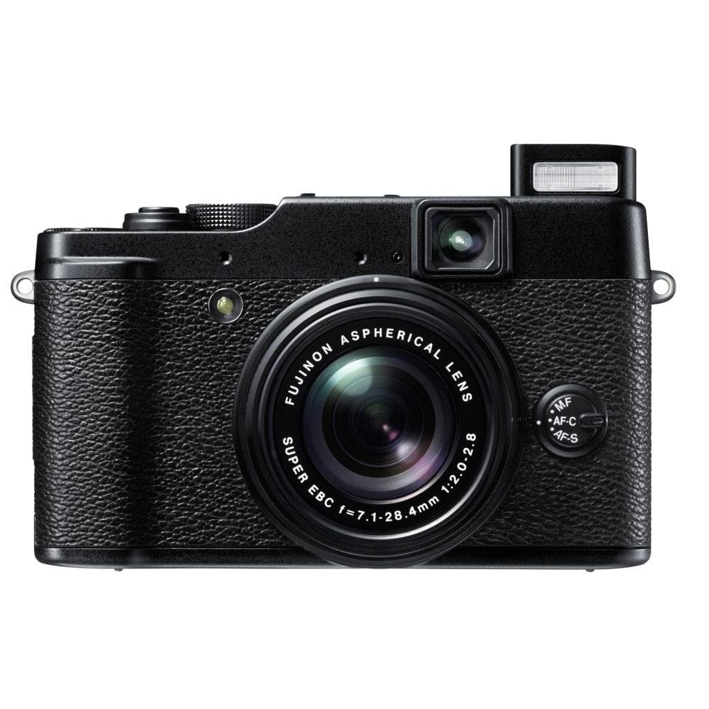 Compact - Fujifilm X10 - Black + Fujifilm Fujinon Aspherical Lens 28-112mm f/2-2.8